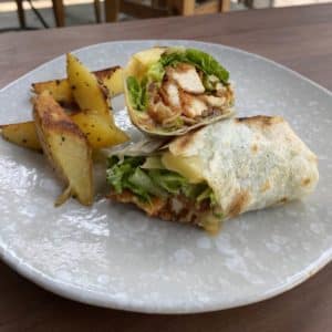 Bunker Koh Tao Cafe - Wrap - The Flash