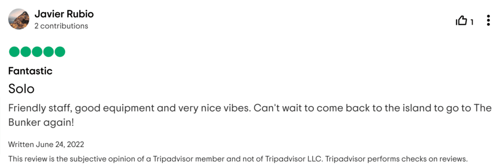 Bunker Koh Tao Review Bunker Koh Tao Review