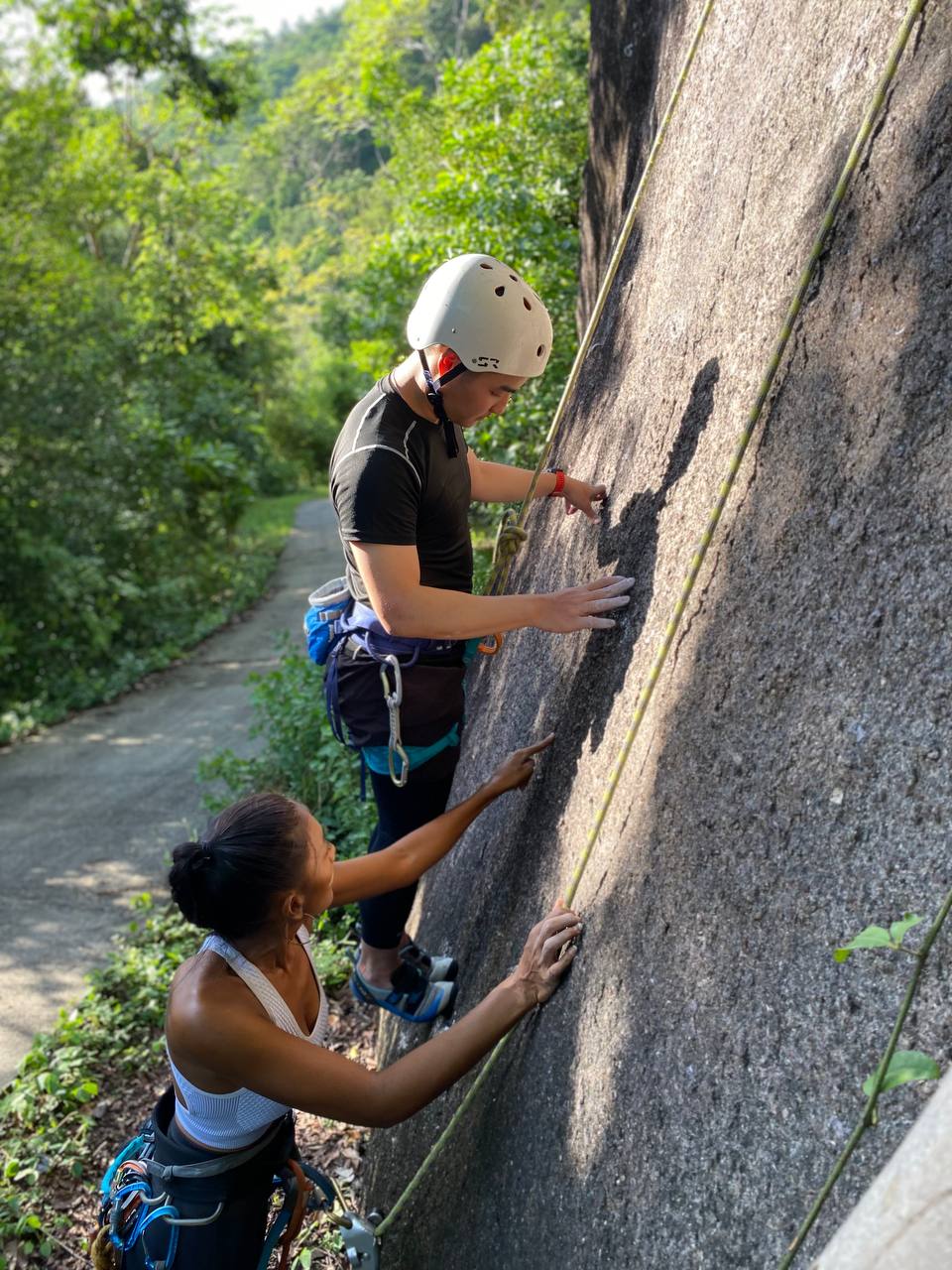 Outdoor Beginner Climbing Course Koh Tao