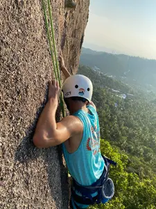 Outdoor rock climbing Koh Tao